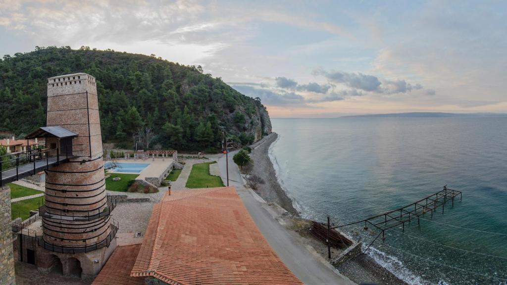 Kaminos Resort Límni Exterior foto